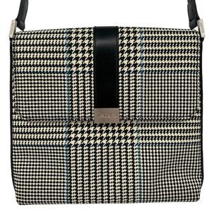 Ralph Lauren Black and Cream Crossbody Bag